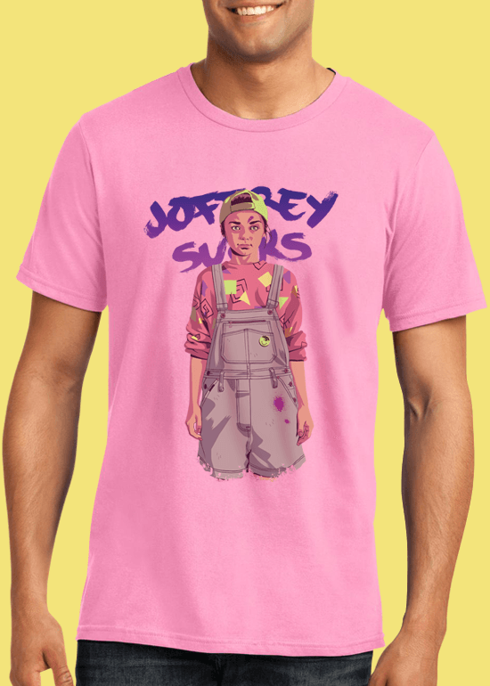 Mike Wrobel Shop 80/90s Thrones A. Strk T Shirt Man Charity Pink Small Medium Large X-Large 2X-Large