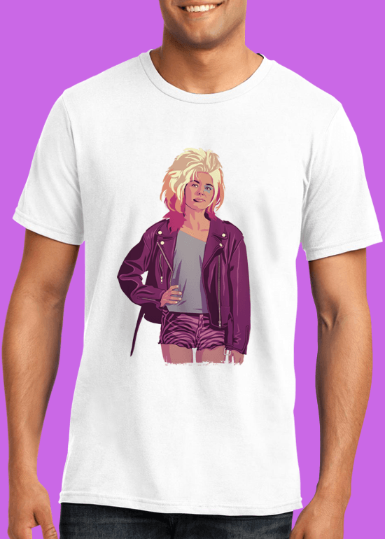 Mike Wrobel Shop 80/90s Thrones Crcei L. T Shirt Man White Small Medium Large X-Large 2X-Large
