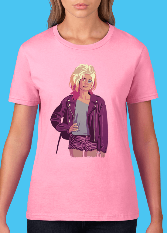 Mike Wrobel Shop 80/90s Thrones Crcei L. T Shirt Woman Charity Pink Small Medium Large X-Large 2X-Large