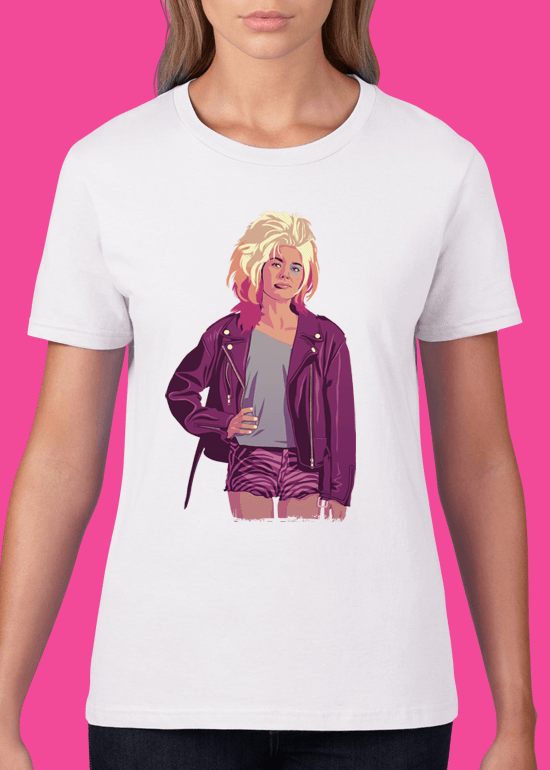 Mike Wrobel Shop 80/90s Thrones Crcei L. T Shirt Woman White Small Medium Large X-Large 2X-Large
