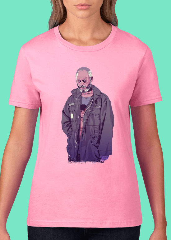 Mike Wrobel Shop 80/90s Thrones D. Sea T Shirt Woman Charity Pink Small Medium Large X-Large 2X-Large