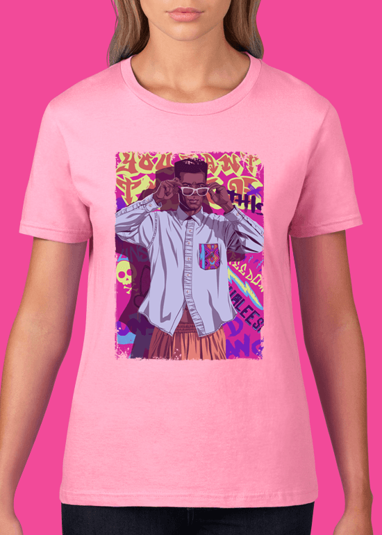 Mike Wrobel Shop 80/90s Thrones G. Wrm T Shirt Woman Charity Pink Small Medium Large X-Large 2X-Large