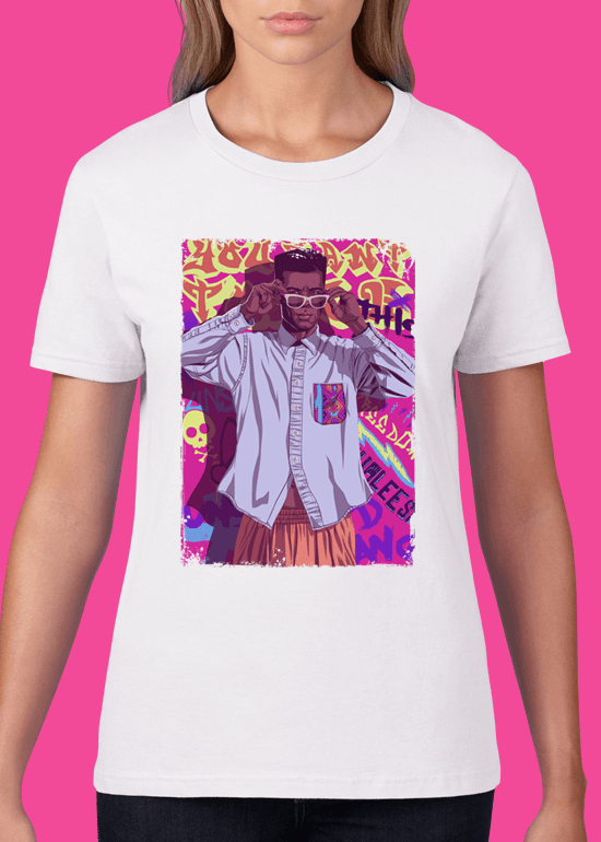 Mike Wrobel Shop 80/90s Thrones G. Wrm T Shirt Woman White Small Medium Large X-Large 2X-Large