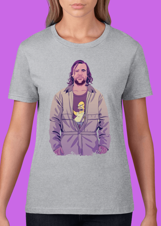 Mike Wrobel Shop 80/90s Thrones Hound T Shirt Woman Heather Grey Small Medium Large X-Large 2X-Large
