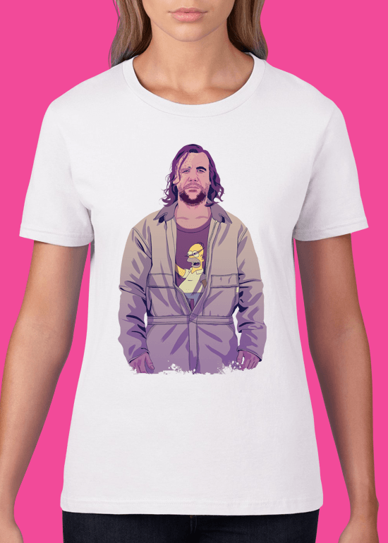 Mike Wrobel Shop 80/90s Thrones Hound T Shirt Woman White Small Medium Large X-Large 2X-Large