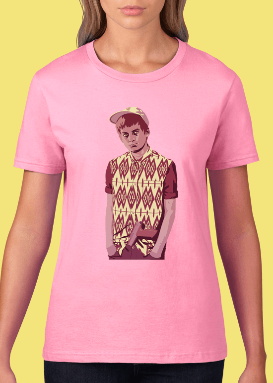 Mike Wrobel Shop 80/90s Thrones Joff B. T Shirt Woman Charity Pink Small Medium Large X-Large 2X-Large