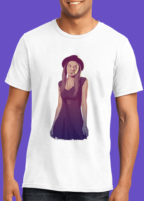 Mike Wrobel Shop 80/90s Thrones Marge Tyrl T Shirt Man White Small Medium Large X-Large 2X-Large