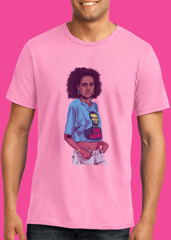 Mike Wrobel Shop 80/90s Thrones Missn T Shirt Man Charity Pink Small Medium Large X-Large 2X-Large