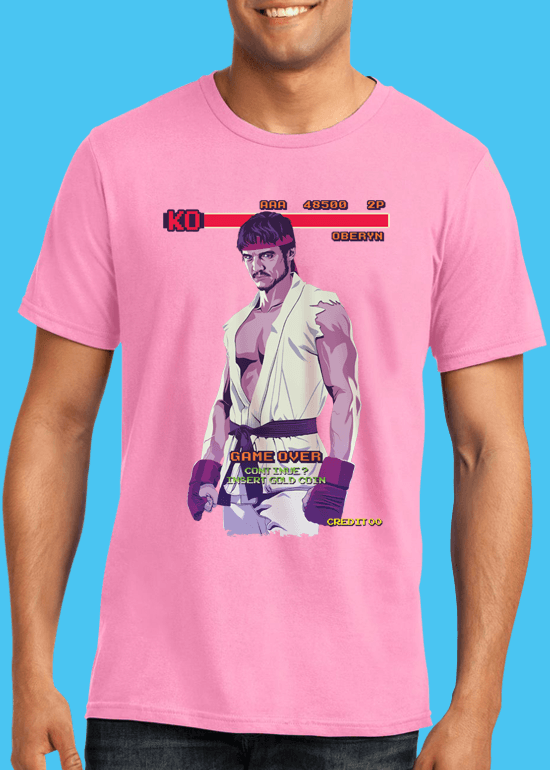 Mike Wrobel Shop 80/90s Thrones – Obryn T Shirt Man Charity Pink Small Medium Large X-Large 2X-Large