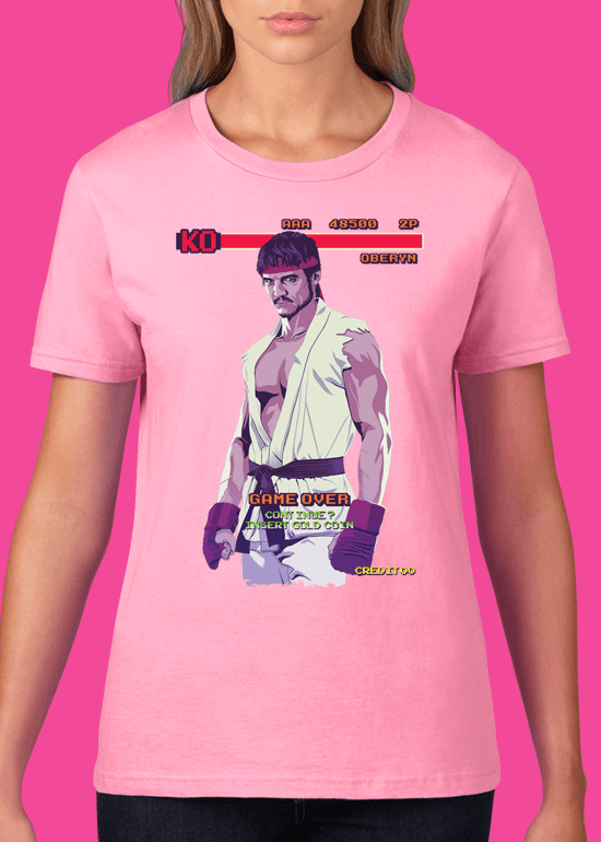 Mike Wrobel Shop 80/90s Thrones – Obryn T Shirt Woman Charity Pink Small Medium Large X-Large 2X-Large