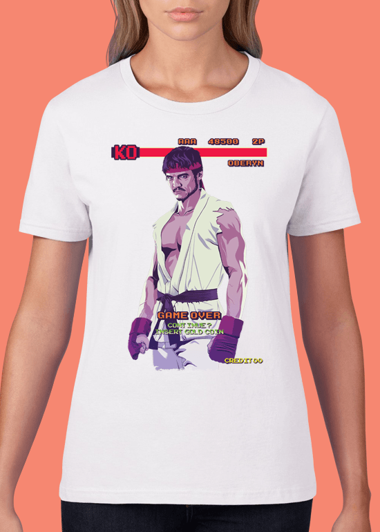 Mike Wrobel Shop 80/90s Thrones – Obryn T Shirt Woman White Small Medium Large X-Large 2X-Large