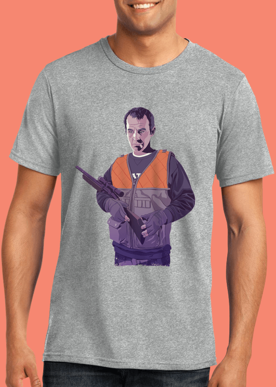 Mike Wrobel Shop 80/90s Thrones Stans B. T Shirt Man Heather Grey Small Medium Large X-Large 2X-Large