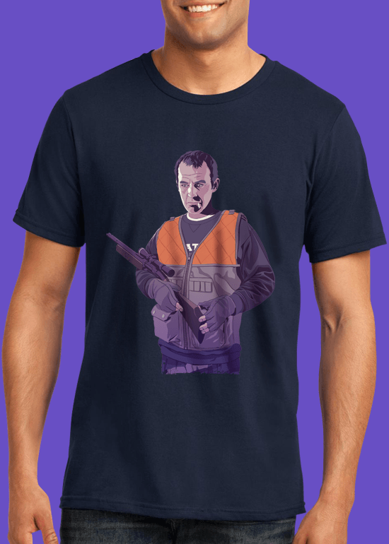 Mike Wrobel Shop 80/90s Thrones Stans B. T Shirt Man Navy Blue Small Medium Large X-Large 2X-Large