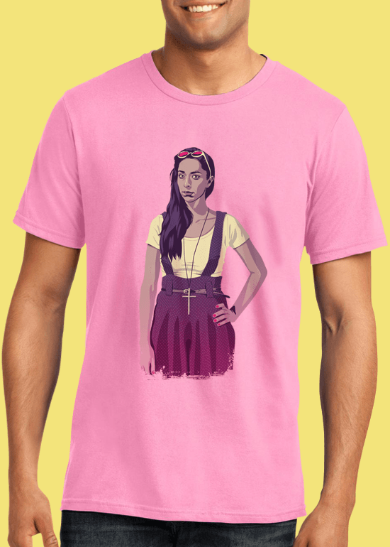 Mike Wrobel Shop 80/90s Thrones T. Strk T Shirt Man Charity Pink Small Medium Large X-Large 2X-Large