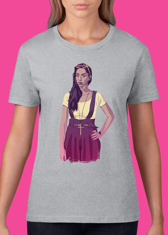 Mike Wrobel Shop 80/90s Thrones T. Strk T Shirt Woman Heather Grey Small Medium Large X-Large 2X-Large