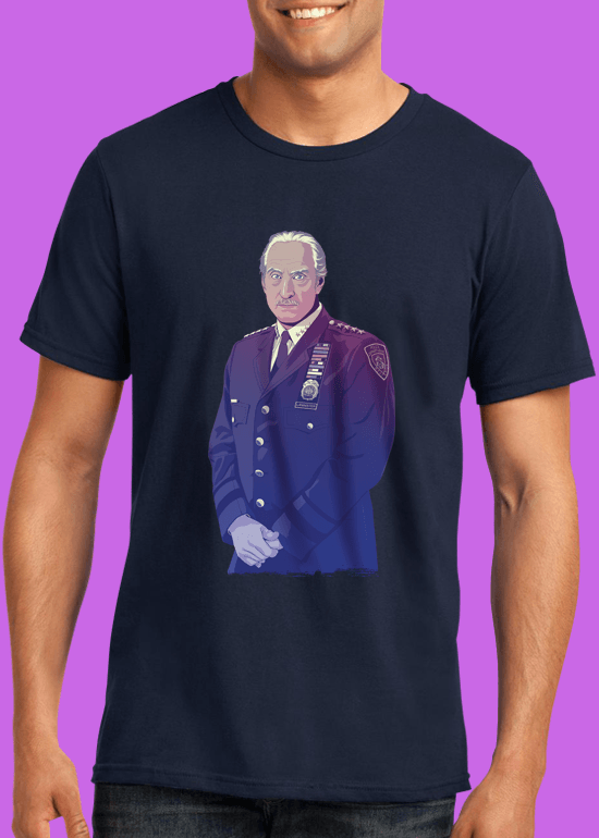 Mike Wrobel Shop 80/90s Thrones Tywn L. T Shirt Man Navy Blue Small Medium Large X-Large 2X-Large