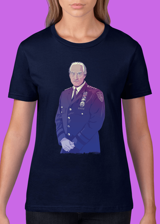 Mike Wrobel Shop 80/90s Thrones Tywn L. T Shirt Woman Navy Blue Small Medium Large X-Large 2X-Large