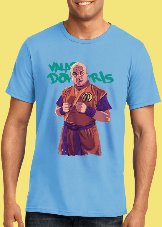 Mike Wrobel Shop 80/90s Thrones Vars T Shirt Man Light Blue Small Medium Large X-Large 2X-Large