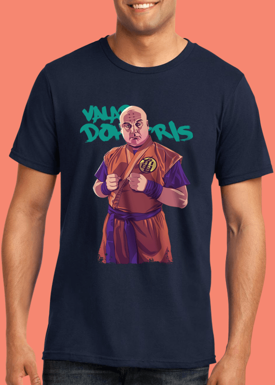 Mike Wrobel Shop 80/90s Thrones Vars T Shirt Man Navy Blue Small Medium Large X-Large 2X-Large