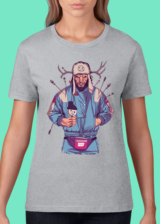 Mike Wrobel Shop 80/90s Thrones Wun Wun T Shirt Woman Heather Grey Small Medium Large X-Large 2X-Large