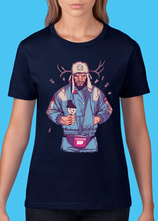Mike Wrobel Shop 80/90s Thrones Wun Wun T Shirt Woman Navy Blue Small Medium Large X-Large 2X-Large