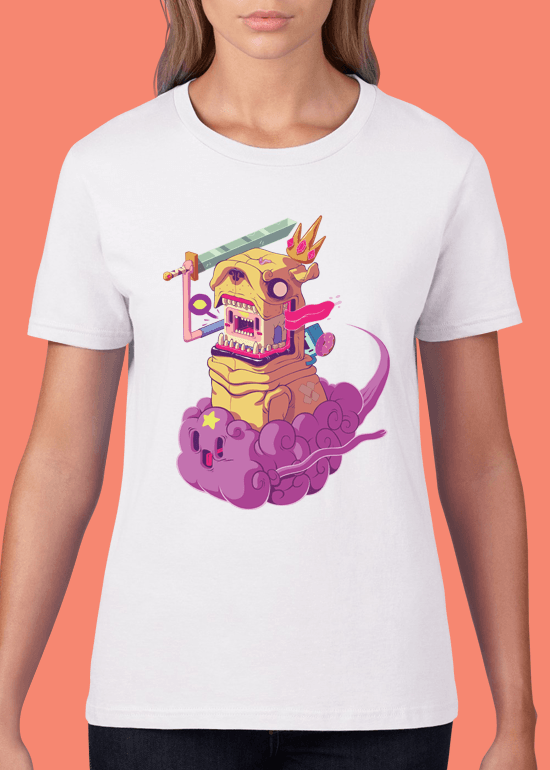 Mike Wrobel Shop Adventure Time T Shirt Woman White Small Medium Large X-Large 2X-Large