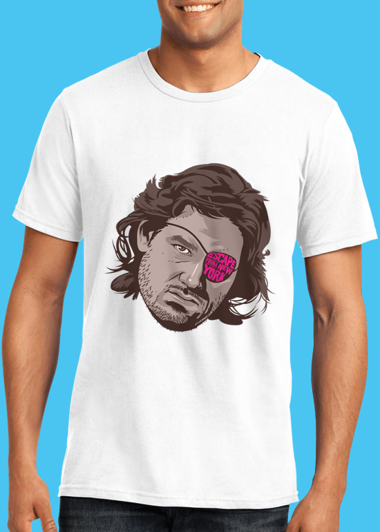 Mike Wrobel Shop Escape From New York T Shirt Man White Small Medium Large X-Large 2X-Large