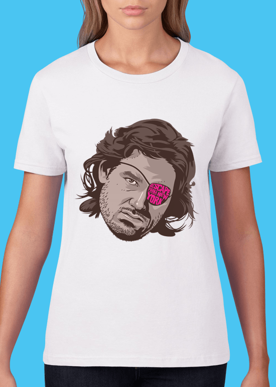 Mike Wrobel Shop Escape From New York T Shirt Woman White Small Medium Large X-Large 2X-Large
