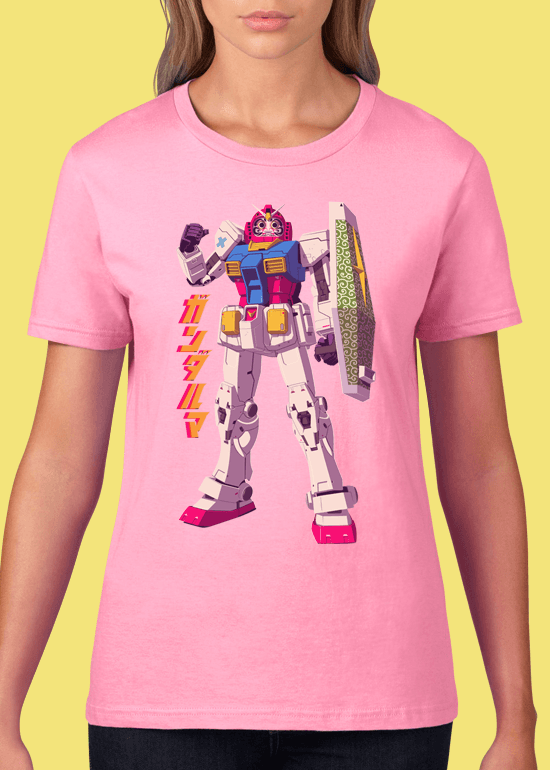 Mike Wrobel Shop GUNDARUMA T Shirt Woman Charity Pink Small Medium Large X-Large 2X-Large