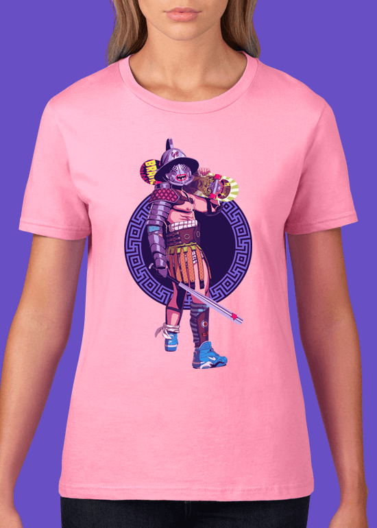 Mike Wrobel Shop Skater Gladiator T Shirt Woman Charity Pink Small Medium Large X-Large 2X-Large