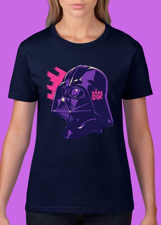 Mike Wrobel Shop The Dark Side T Shirt Woman Navy Blue Small Medium Large X-Large 2X-Large