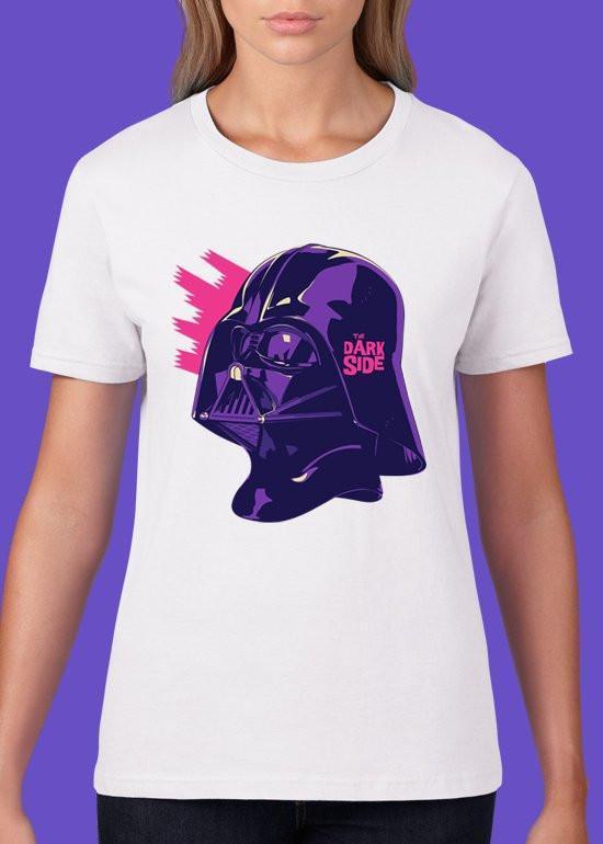 Mike Wrobel Shop The Dark Side T Shirt Woman White Small Medium Large X-Large 2X-Large