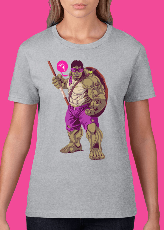 Mike Wrobel Shop The Hulk T Shirt Woman Heather Grey Small Medium Large X-Large 2X-Large