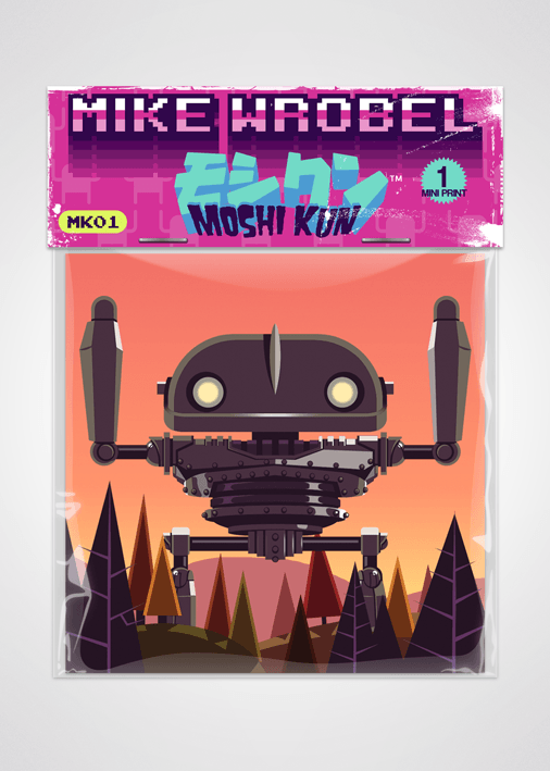 03 Iron Giant-Moshi Kun Cards-Mike Wrobel Shop-Mike Wrobel Shop