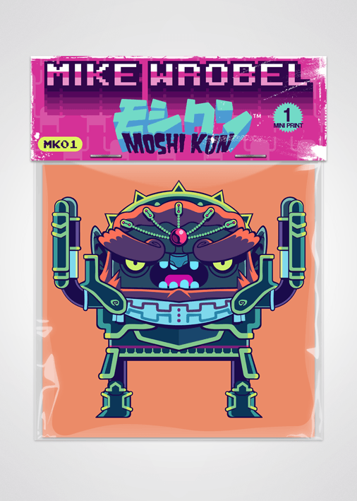 09 Ganon-Moshi Kun Cards-Mike Wrobel Shop-Mike Wrobel Shop
