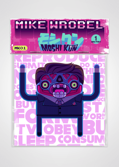 16 They Live-Moshi Kun Cards-Mike Wrobel Shop-Mike Wrobel Shop