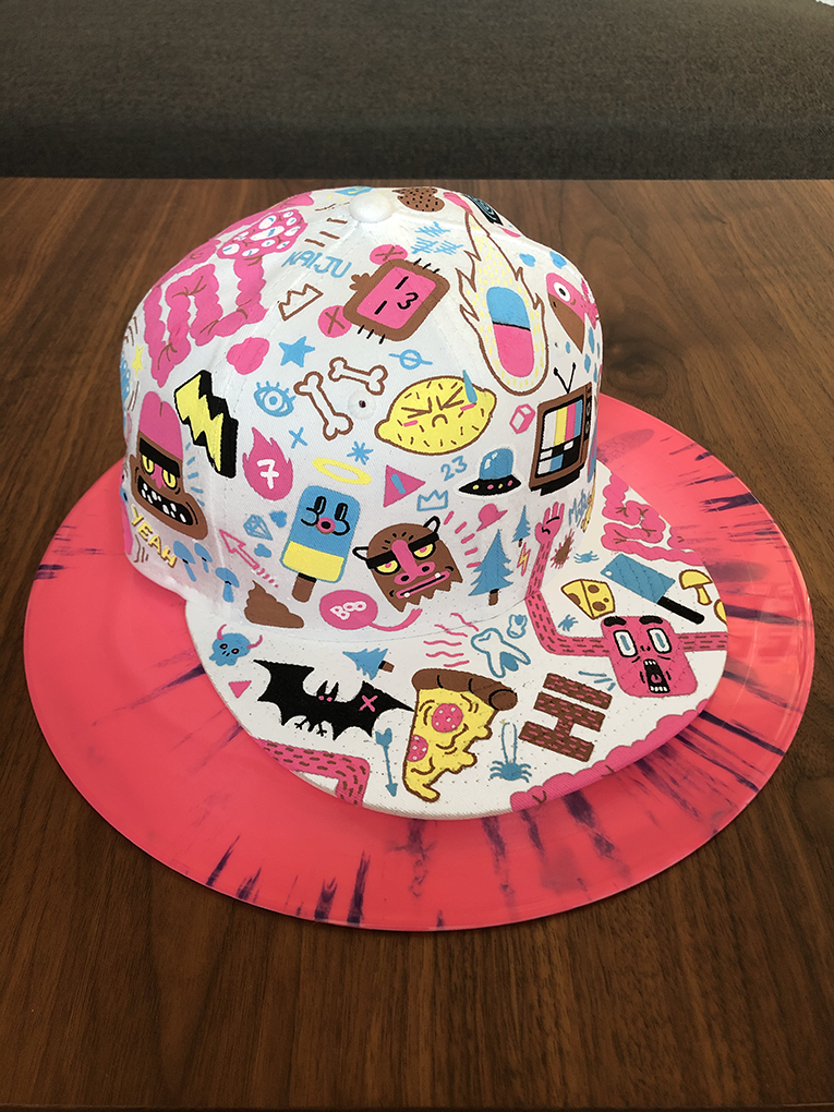 Original Custom Art - Cap #01