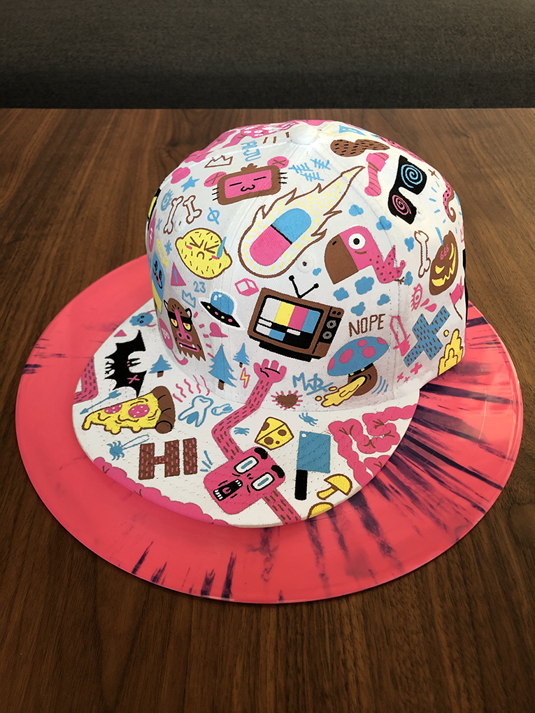 Original Custom Art - Cap #01