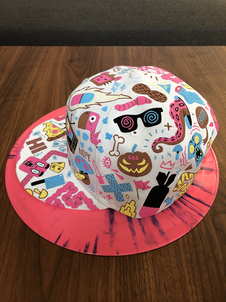 Original Custom Art - Cap #01