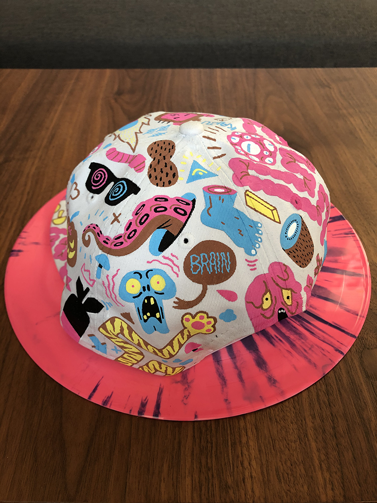 Original Custom Art - Cap #01