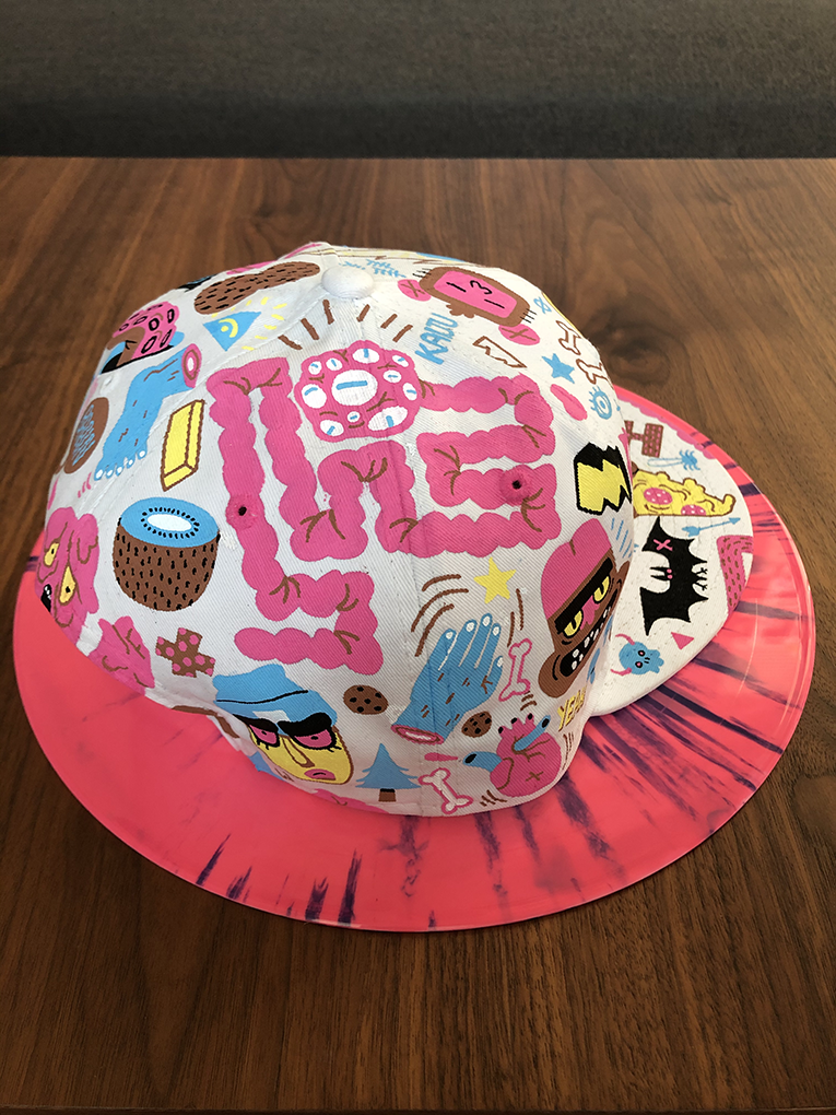 Original Custom Art - Cap #01