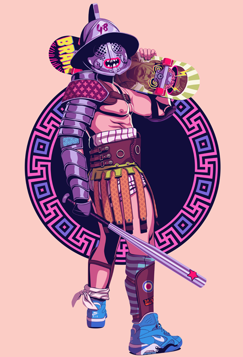 Skater Gladiator