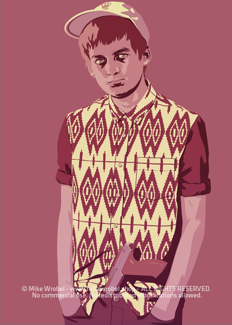 Mike Wrobel Shop 80/90s Thrones Joff B. Art Print medium-8.3x11.7 Artwork Wall Art Poster