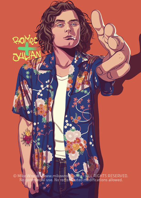 Mike Wrobel Shop 80/90s Thrones Lors Tyrl Art Print medium-8.3x11.7 Artwork Wall Art Poster