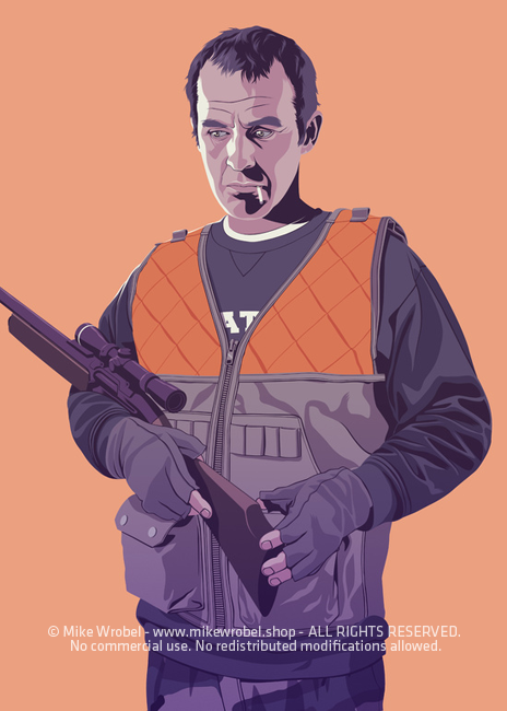 Mike Wrobel Shop 80/90s Thrones Stans B. Art Print medium-8.3x11.7 Artwork Wall Art Poster