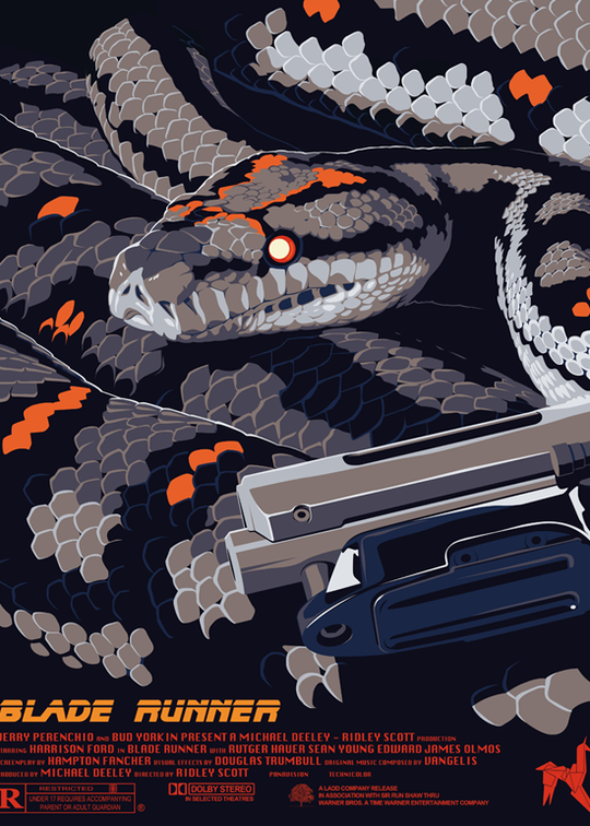 Mike Wrobel Shop Blade Runner Art Print medium-20.5x16 Artwork Wall Art Poster