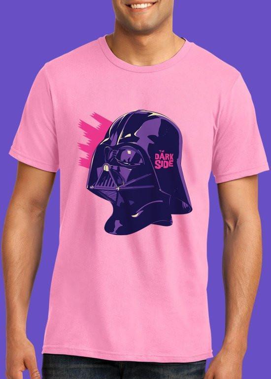 Mike Wrobel Shop The Dark Side T Shirt Man Charity Pink Small Medium Large X-Large 2X-Large