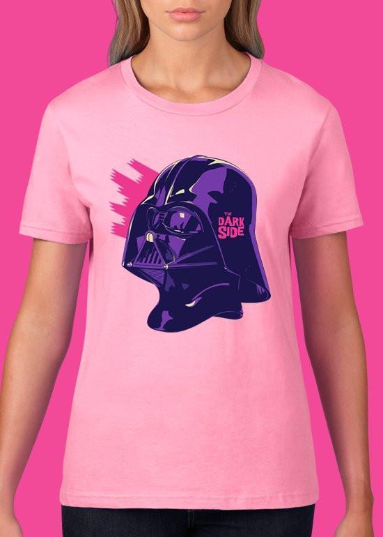 Mike Wrobel Shop The Dark Side T Shirt Woman Charity Pink Small Medium Large X-Large 2X-Large