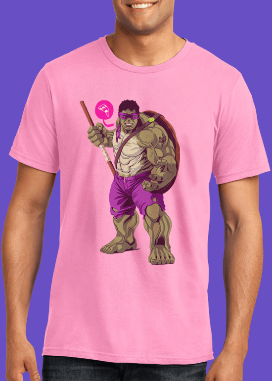 Mike Wrobel Shop The Hulk T Shirt Man Charity Pink Small Medium Large X-Large 2X-Large