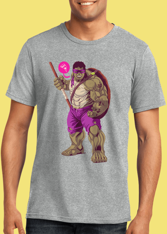 Mike Wrobel Shop The Hulk T Shirt Man Heather Grey Small Medium Large X-Large 2X-Large